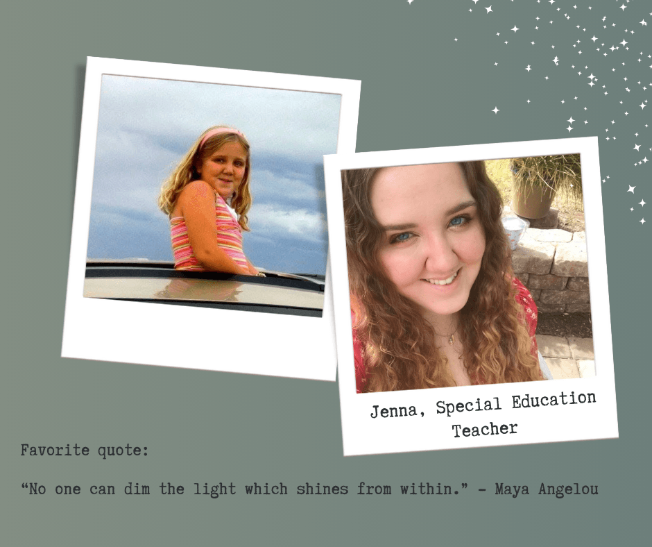 Jenna, Special Education Teacher
