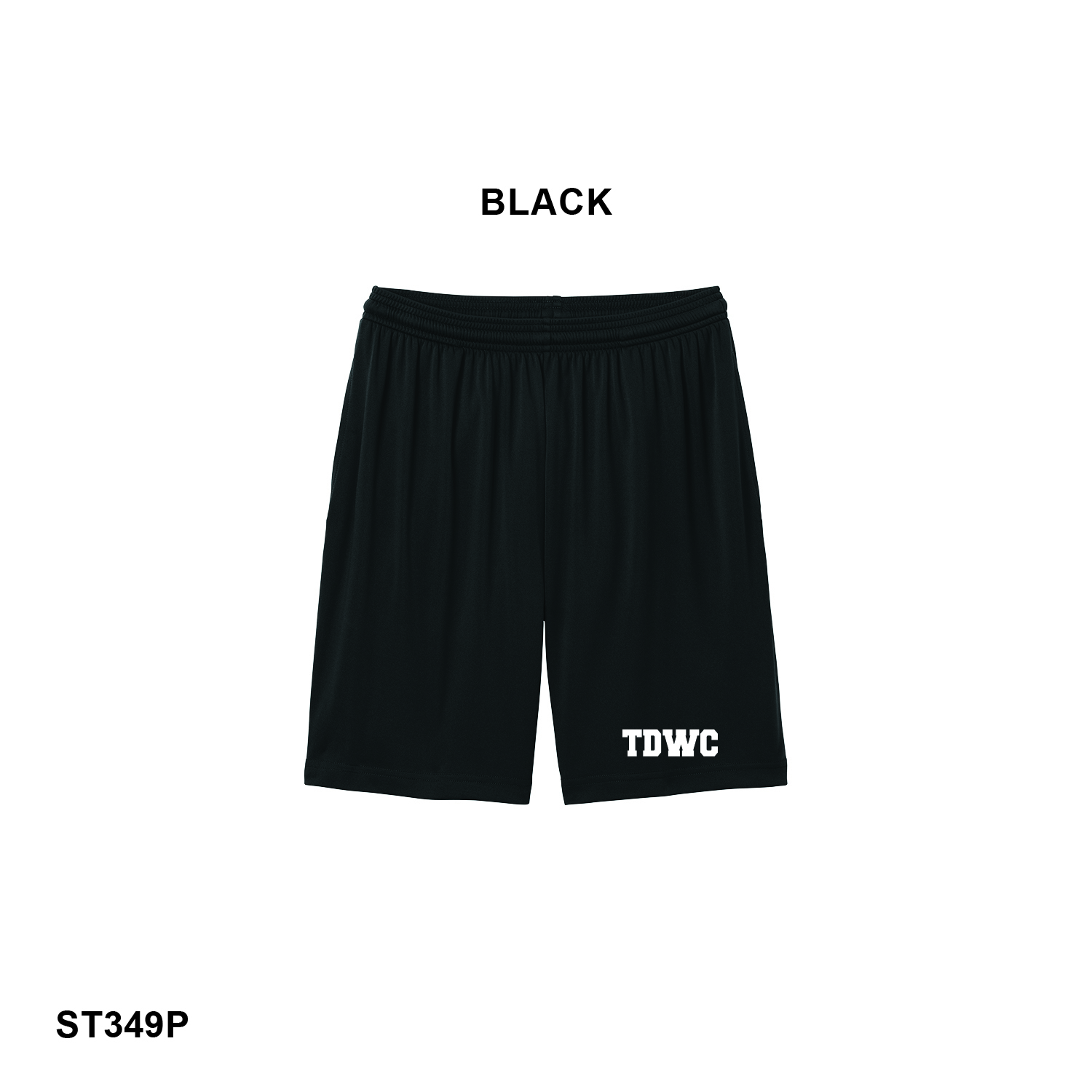 TDWC LOGO - Sport-Tek® PosiCharge® Competitor™ 7” Pocketed Short