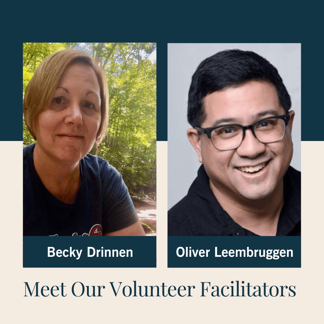 Highlighting Our Volunteer Facilitators - Interviews with Becky and Oliver
