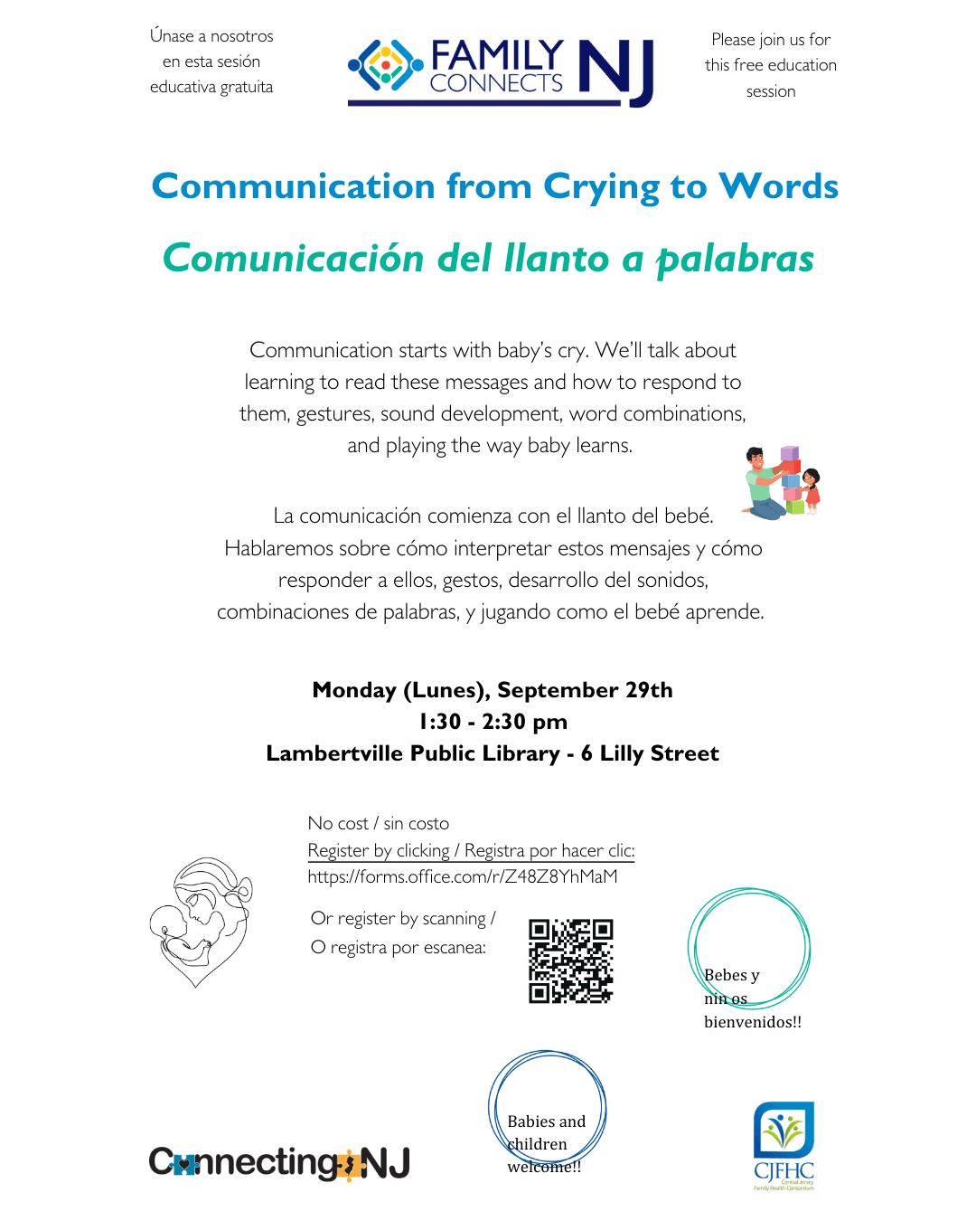 Communication: From Crying to Words Comunicación del llanto a palabras