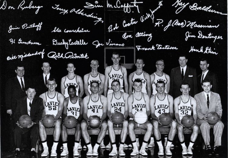 Xavier University Men 1958