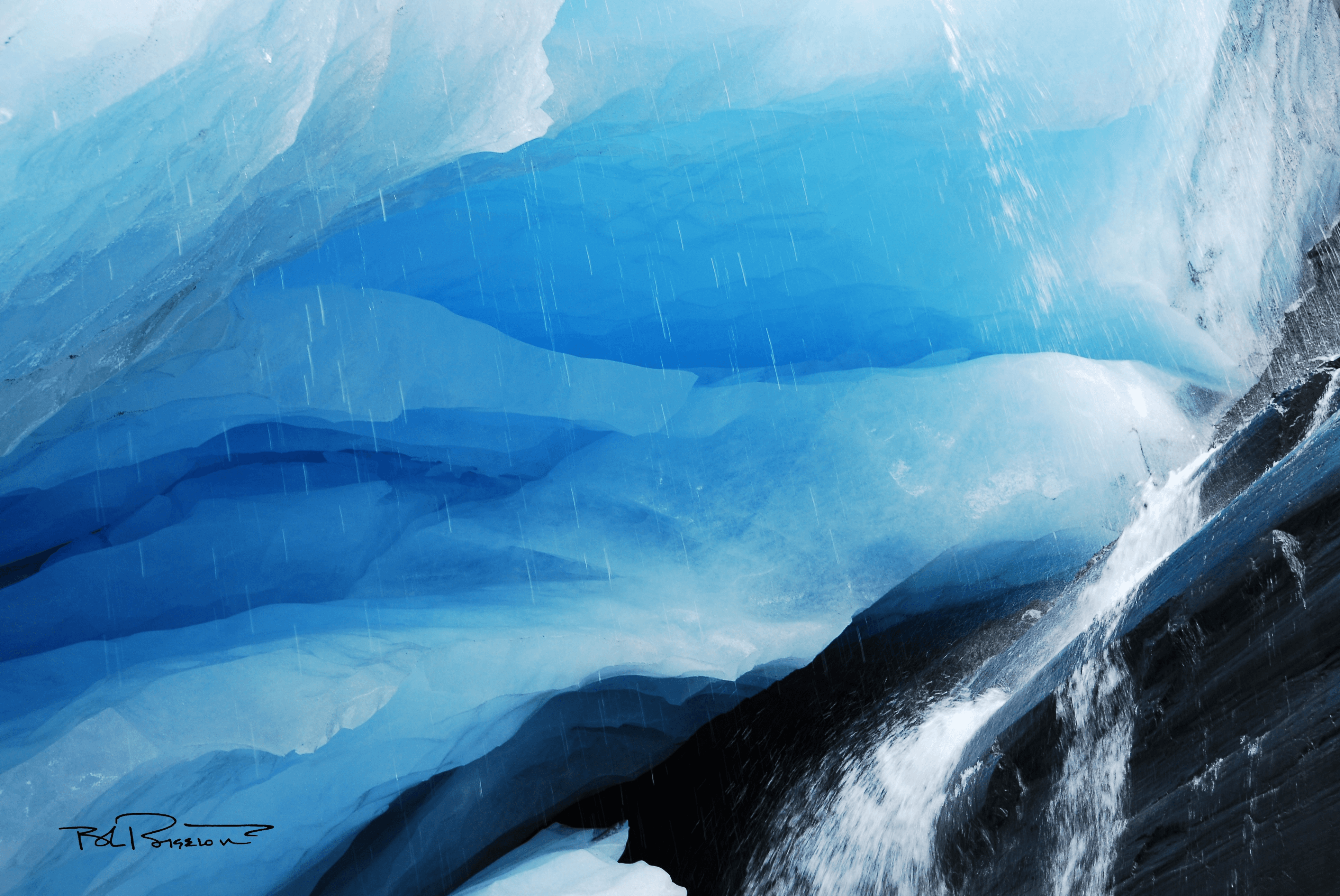 Glacier Waterfall