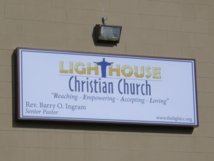 Lighthouse Church Storefront Sign