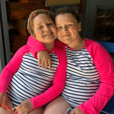 Meet Cam & Brin, two sister who have benefitted from integrative therapies provided by Lucy's Love Bus since Cam was diagnosed with childhood cancer.