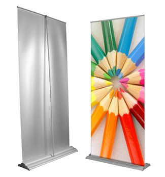 Retractable Vinyl Banner Stand