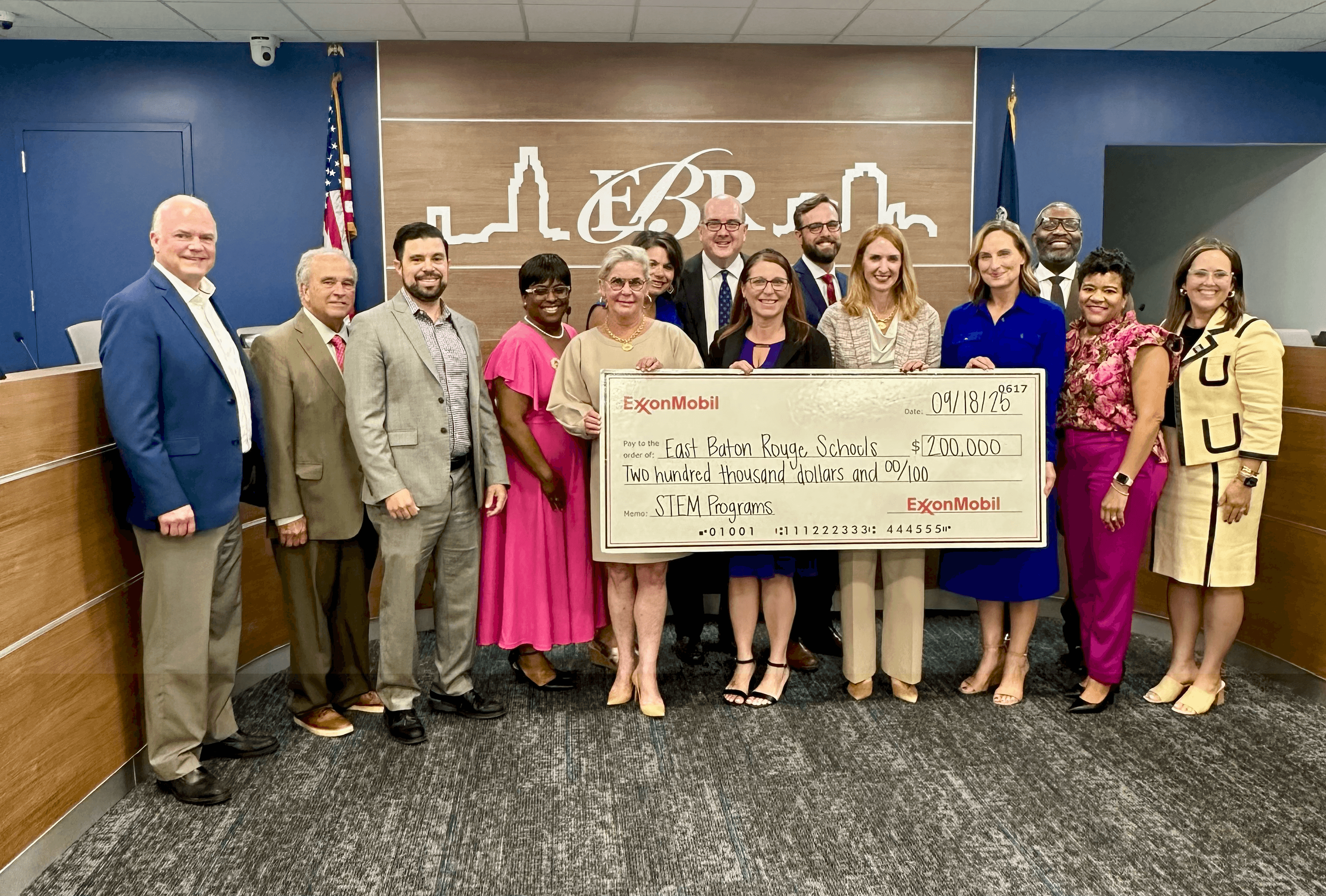 Investing in the Future: ExxonMobil’s $200,000 Gift Strengthens STEM in EBR Schools