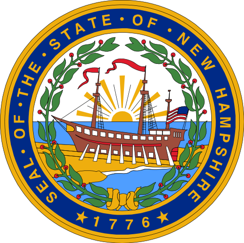 W32340 - Seal of the State of New Hampshire Wall Plaque