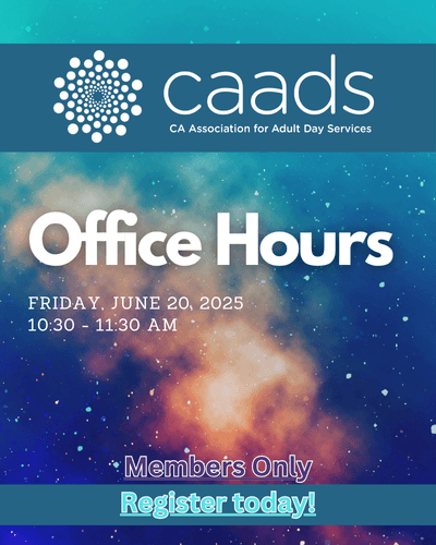 CAADS Office Hours June 20, 2025, announcement