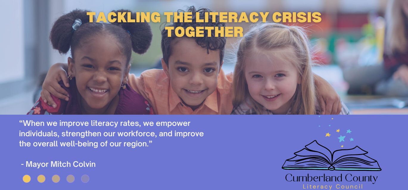 Literacy Council, three kids, Mayor Mitch Colvin