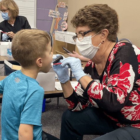 Volunteer at a Screening