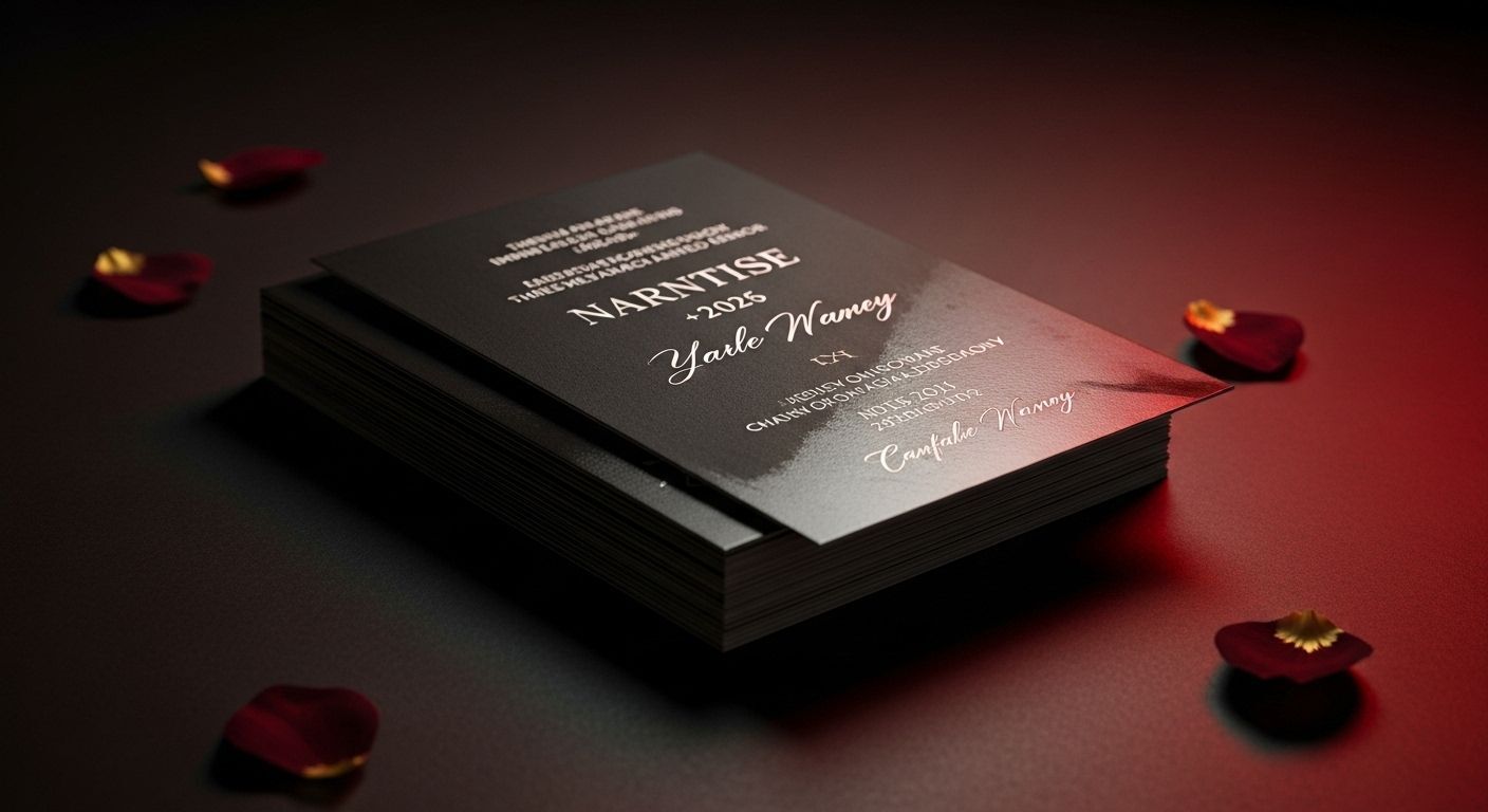 Luxury invitation printing with premium finishes for special events in Seattle and Bellevue.
