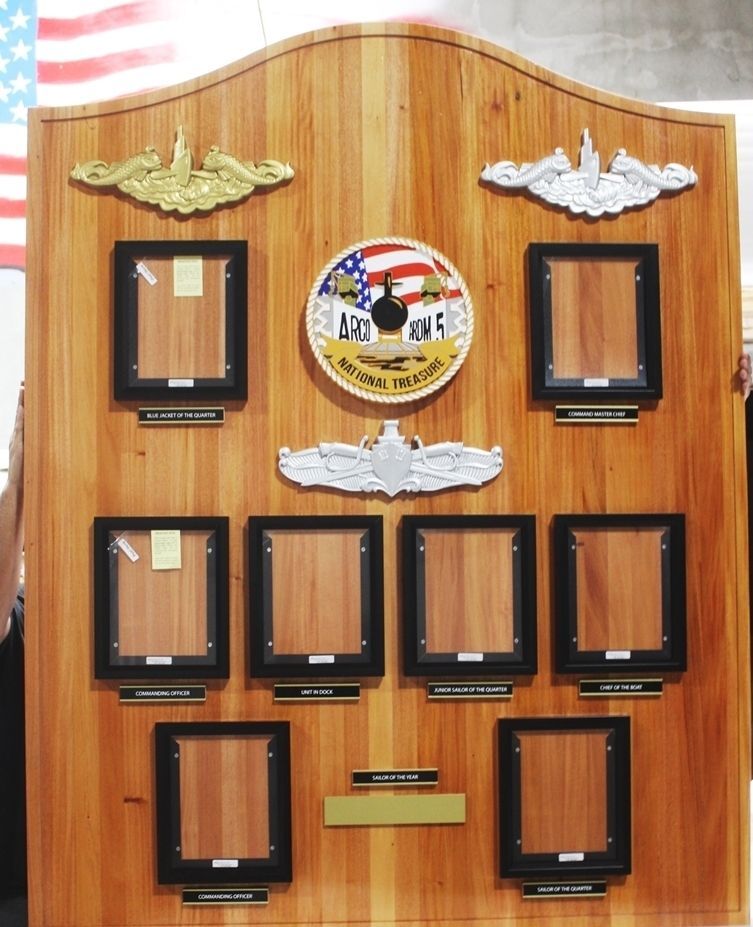 SB1195 - Award Board for the US Navy's ARCO ARDM-5-class Medium Auxiliary Floating Drydock 