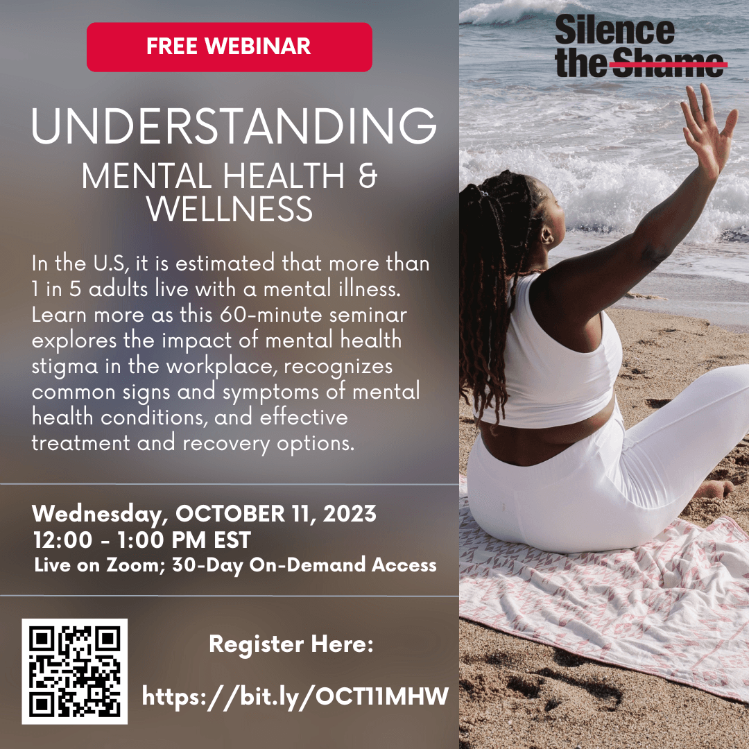 October 11th@ 12PM EST: Understanding Mental Health & Wellness