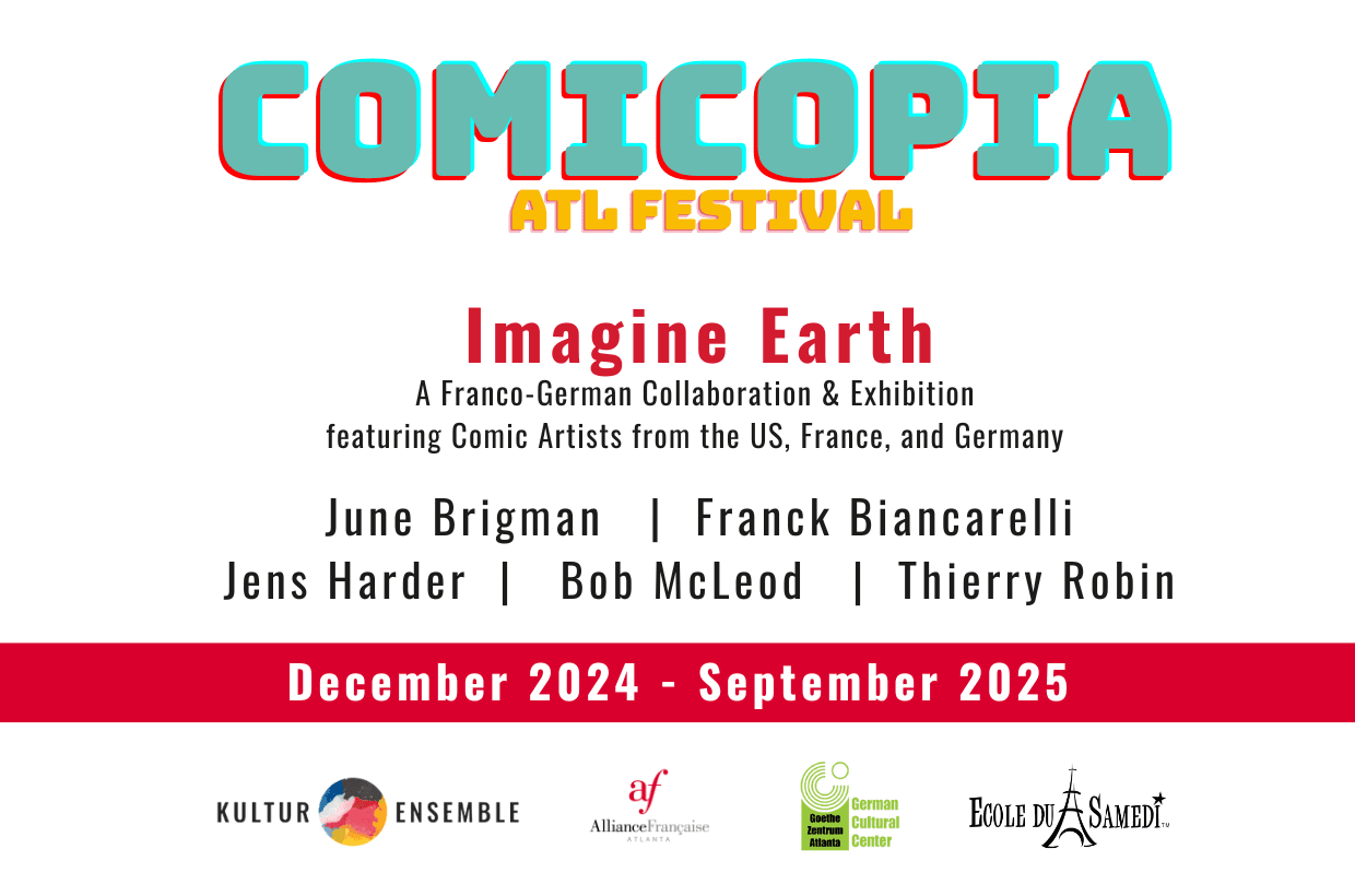 EXHIBITION: Comicopia - Imagine Earth