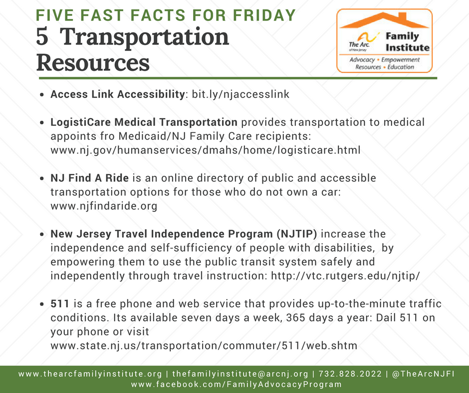 5 Transportation Resources