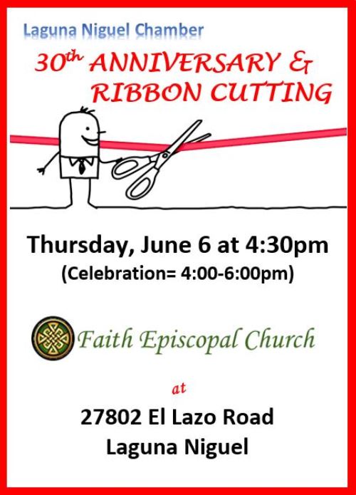 Faith Episcopal 30th Anniversary & Ribbon Cutting