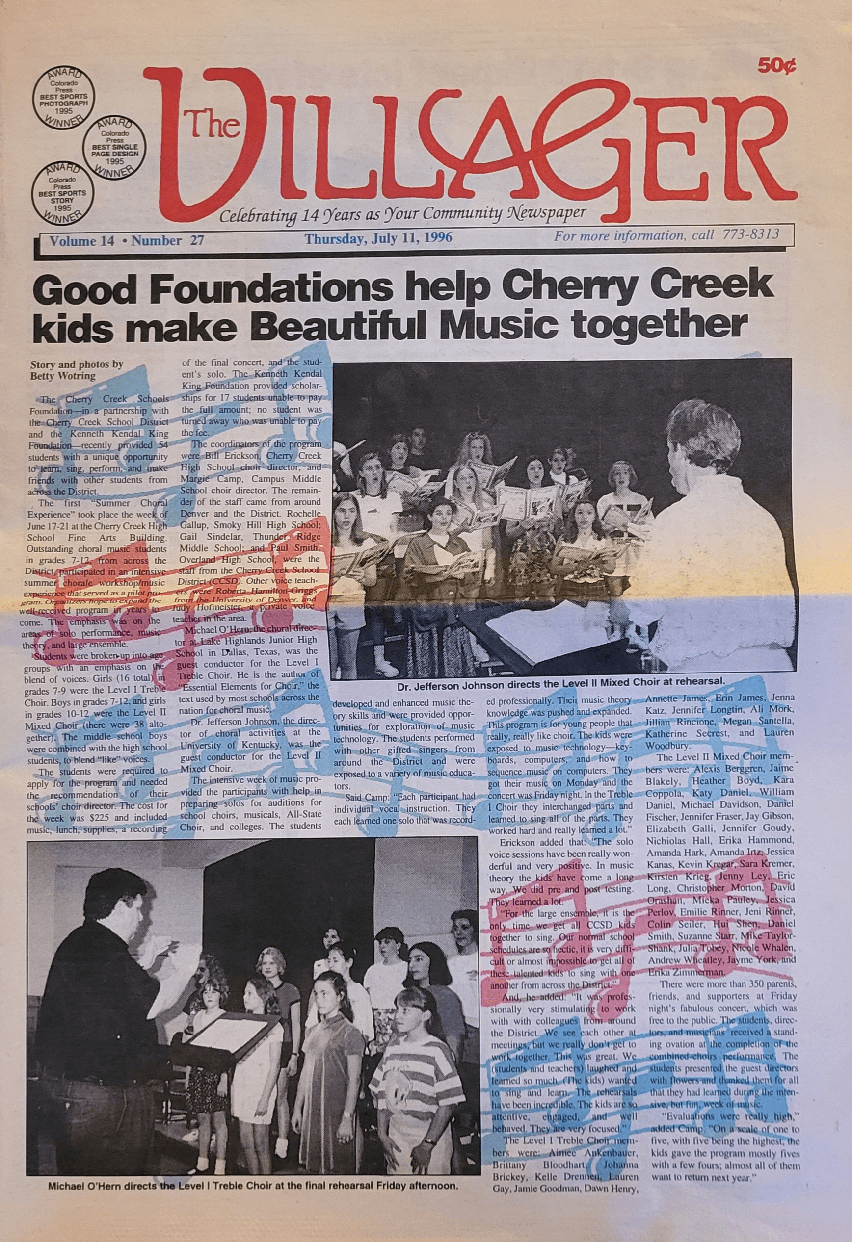 CCSF helps students make beautiful music (in 1996)