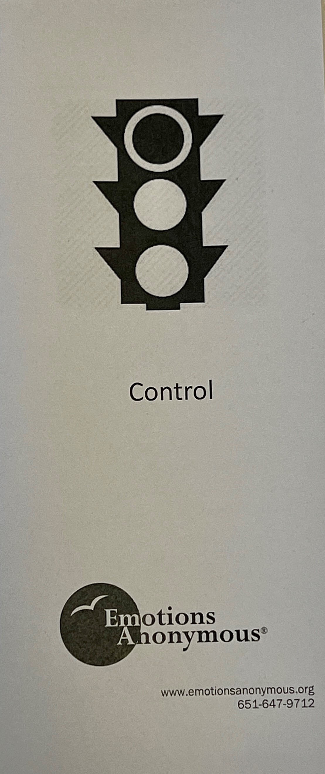 #40 — Control (Newly Revised: January 2022)