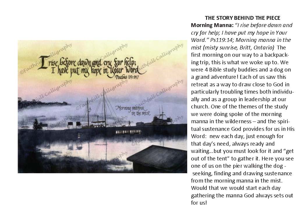 MORNING MANNA (Psalms, Encouragement, Faithwalk)