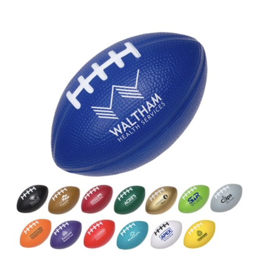 Medium Football Stress Ball (Purple)