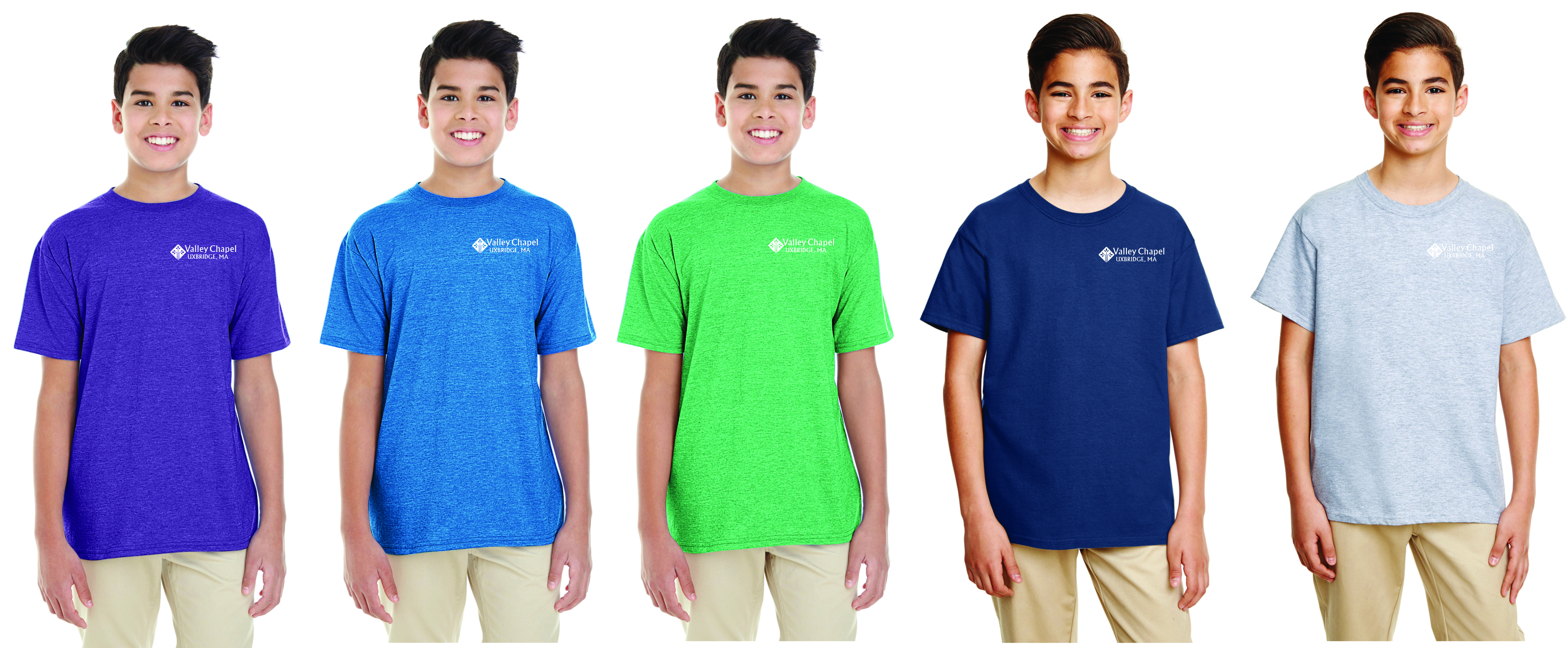 Youth Softstyle T-shirt (Left Chest)