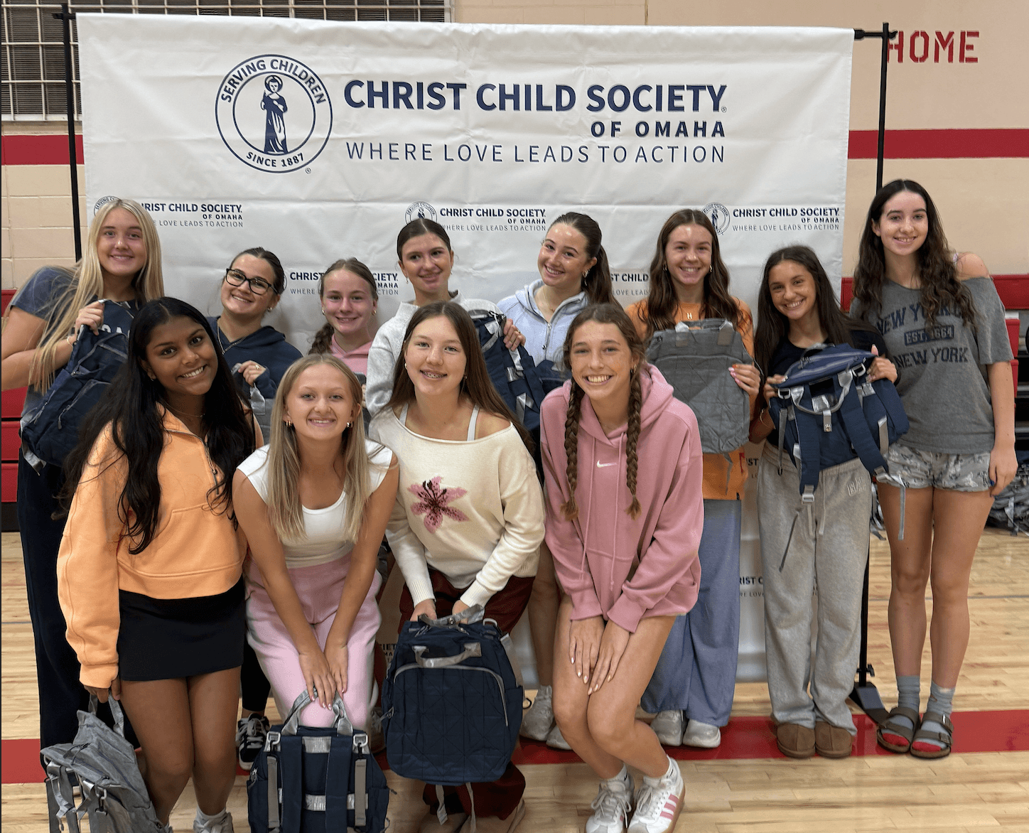 Duchesne Students Honor Mary Virginia Merrick’s Legacy