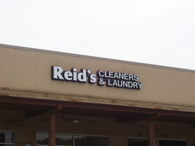 Reid's Cleaners-  Manufacture & Installation