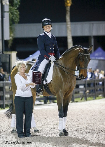 Heather Oleson Presented with TDF’s Patsy Albers Award