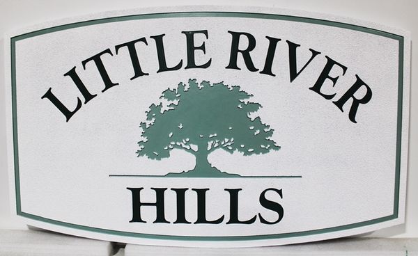 custom carved wood house signs from Art SignWorks