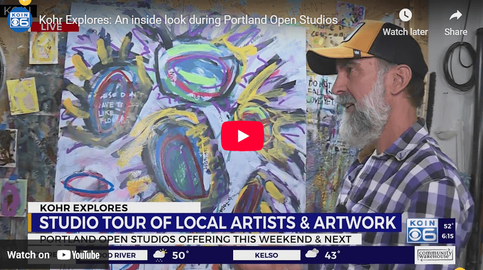 Kohr Explores: An inside look during Portland Open Studios