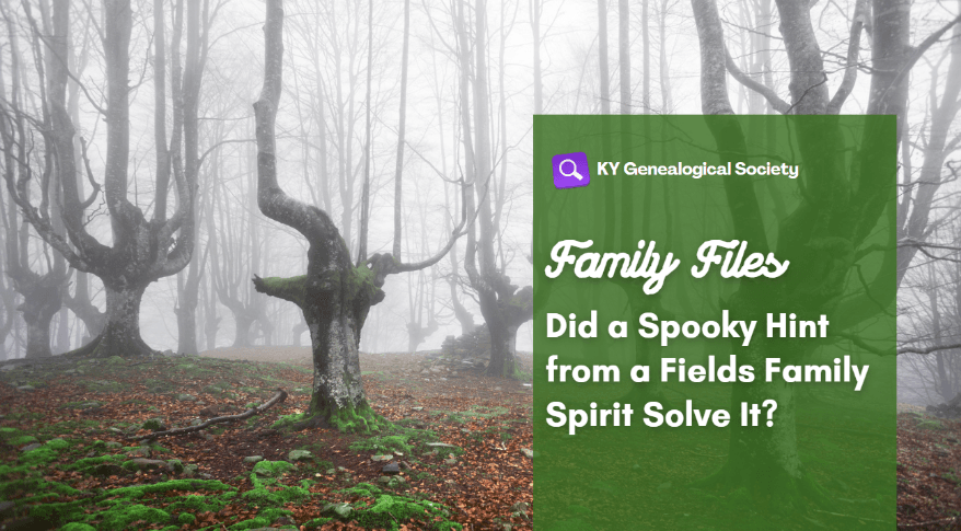 A Spooky Hint from an Ancestor Provides the Essential Clues