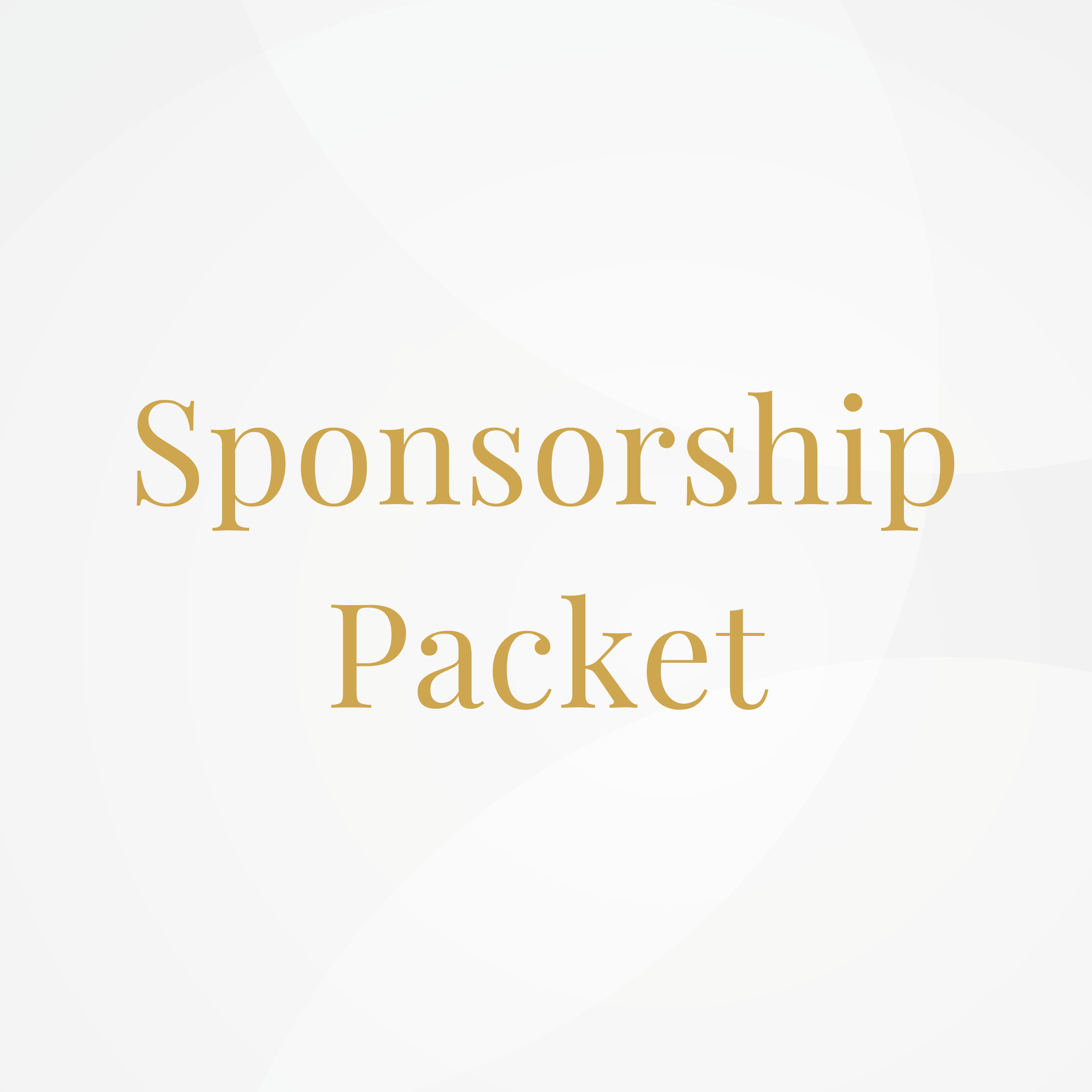 Sponsorship Packet