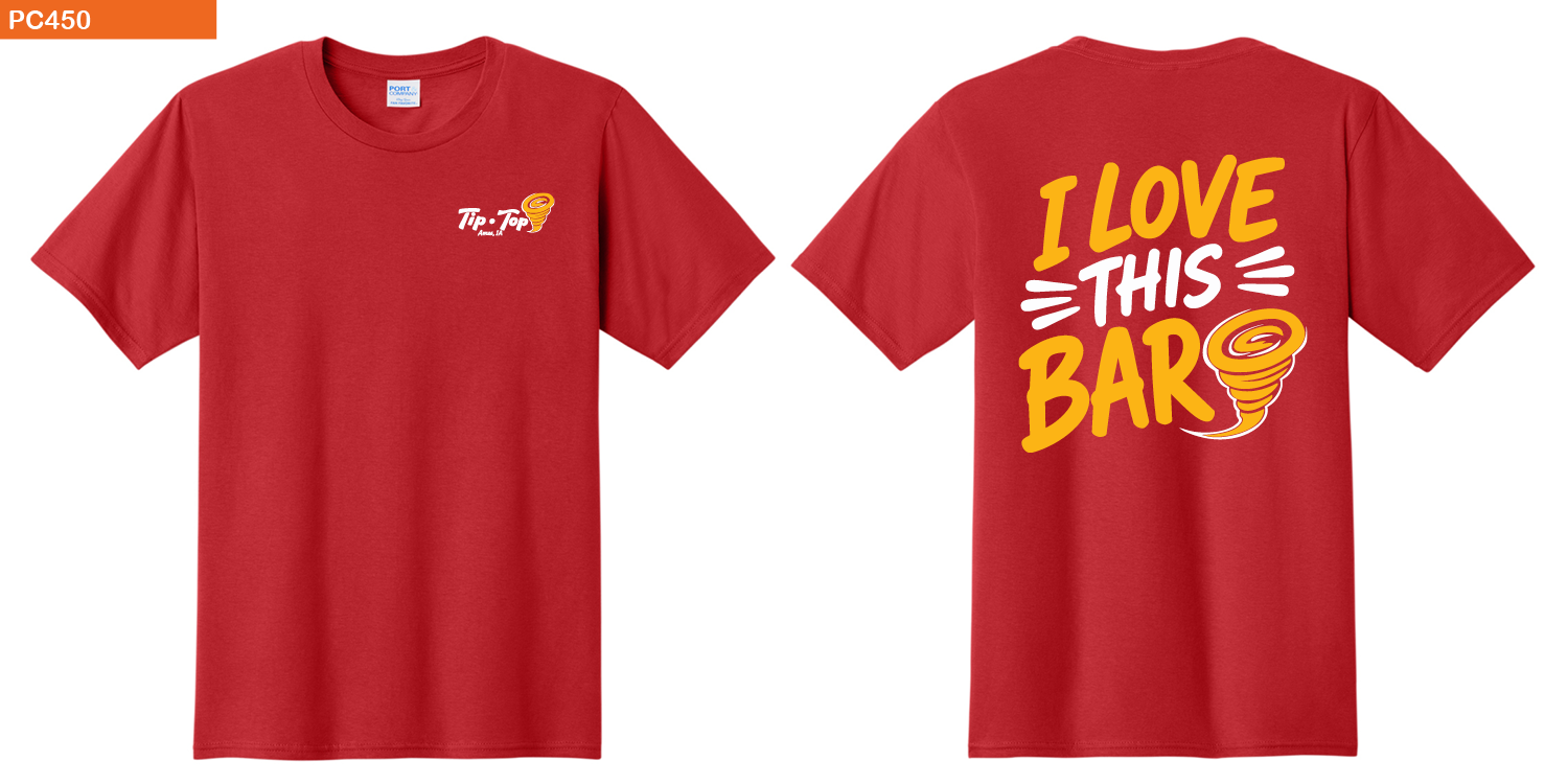 Port & Co® Fan Favorite® Tee-BRIGHT RED
