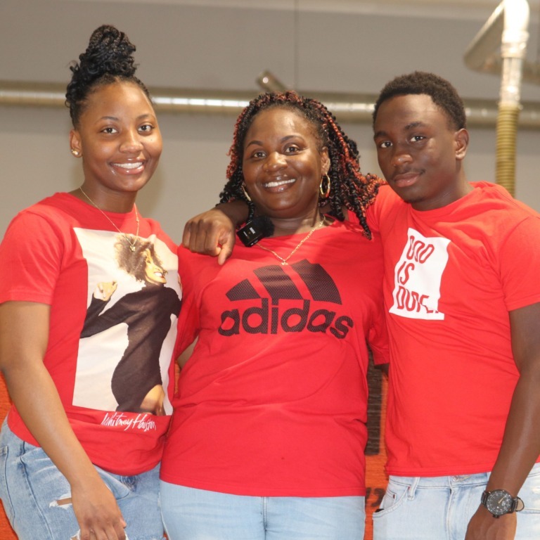 Olivene Blake and family.