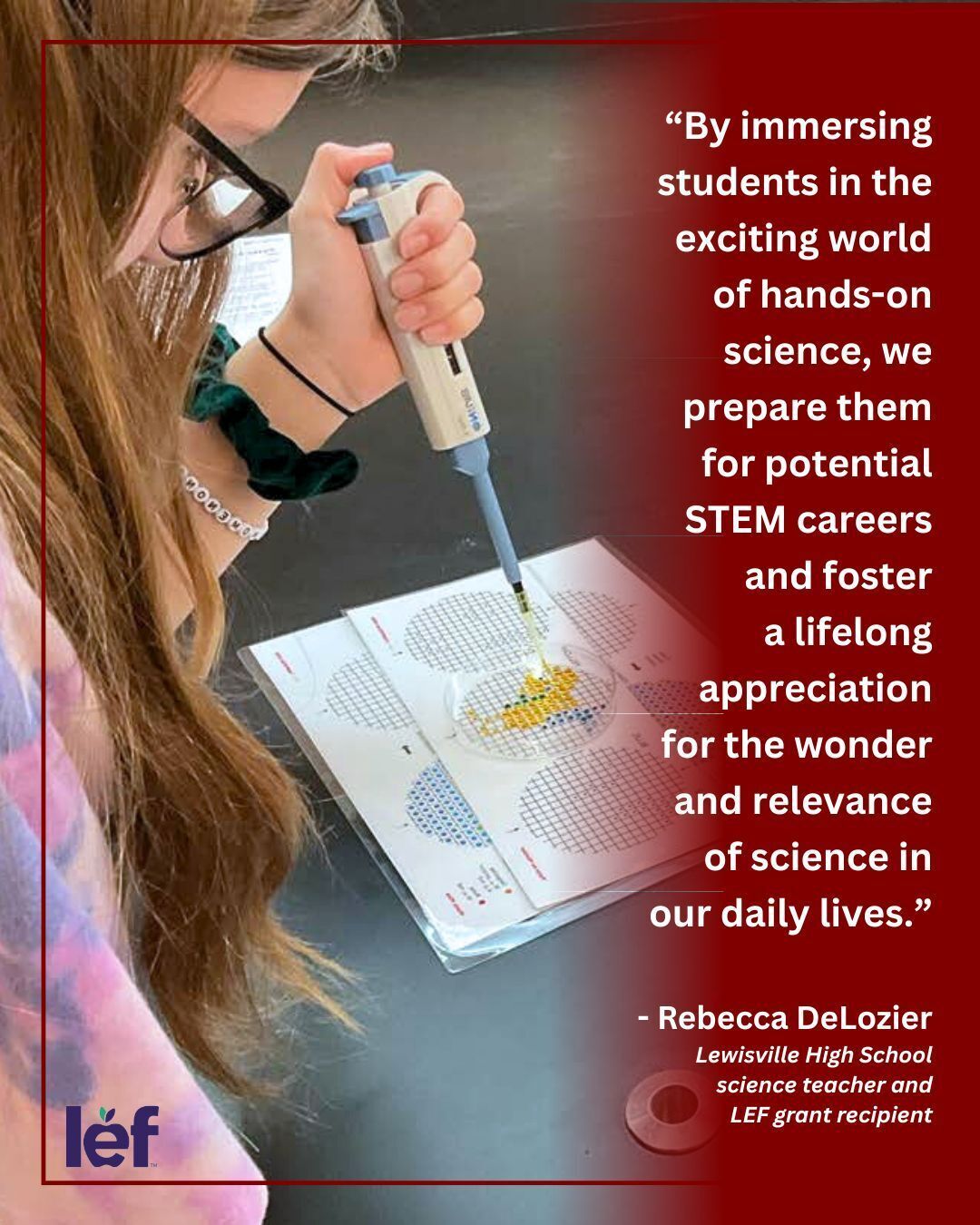 Inspiring Future Scientists at Lewisville High School