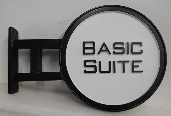 Carved wood hotel, motel, inn, and B&B signs