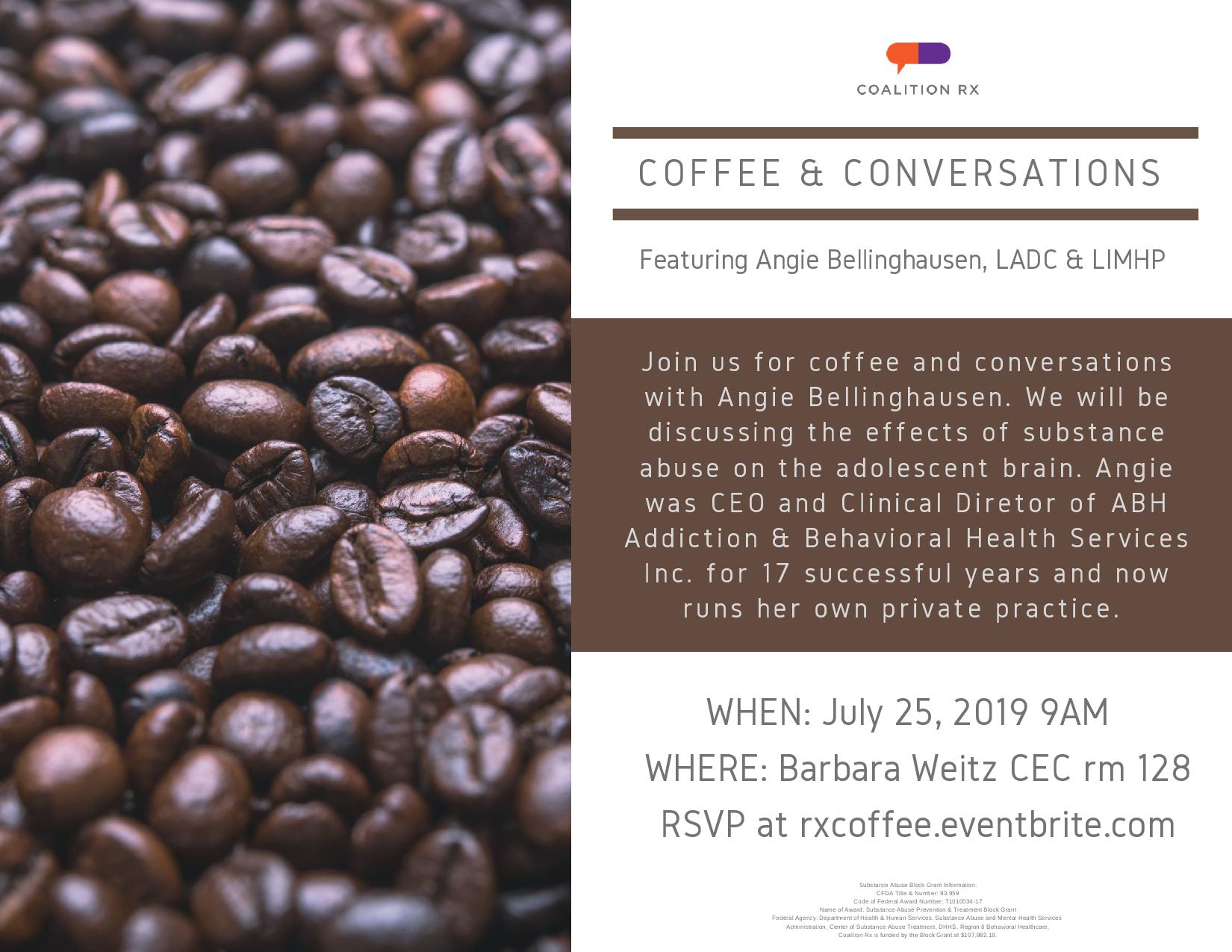 Coffee and Conversations with Angie Bellinghausen