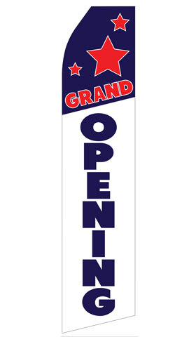 Grand Opening Econo Stock Flag