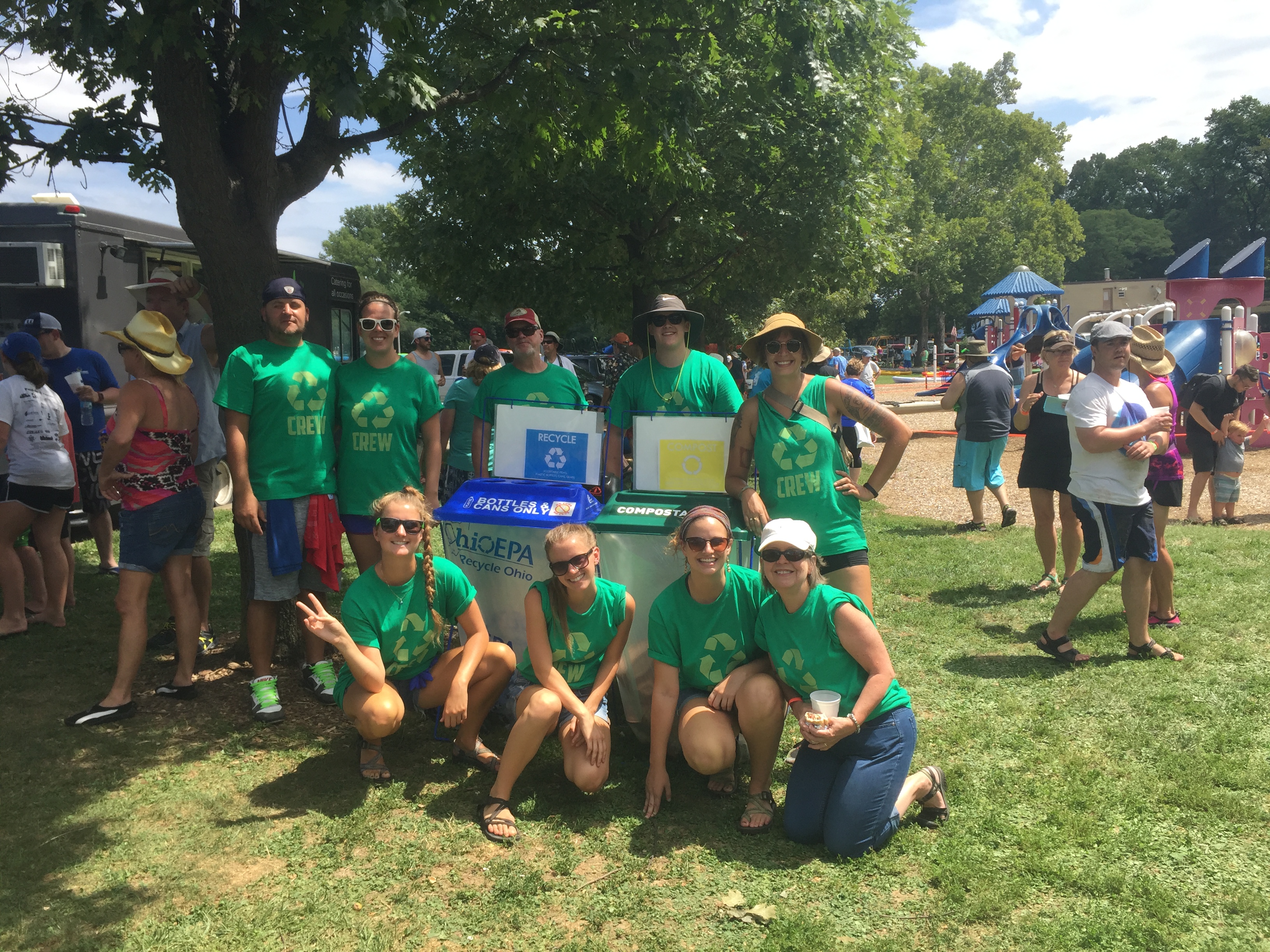 Paddlefest Green Team Volunteers