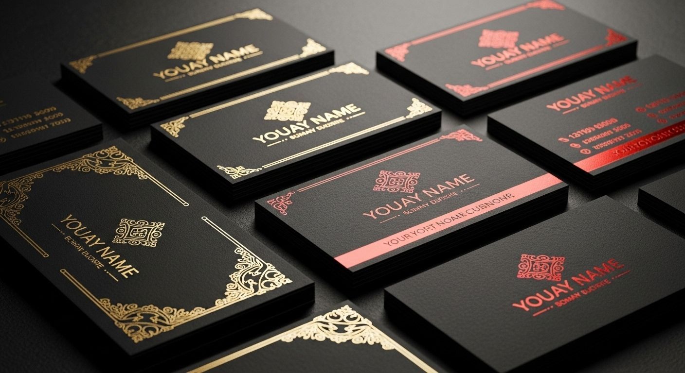 Ultra-thick layered edge business cards with custom color core for standout first impressions in Seattle and Bellevue.