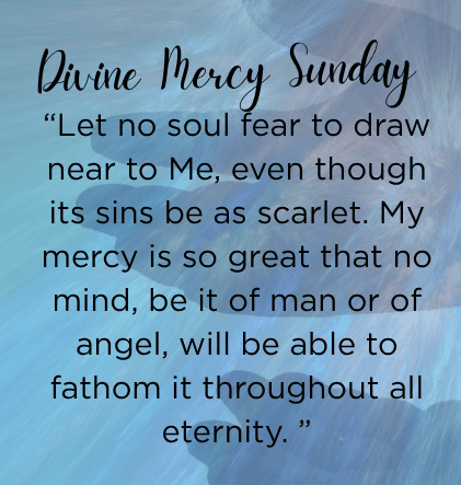 Divine mercy quote