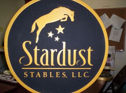 M1236 - Horse  Stable Identification Sign (Gallery 24)