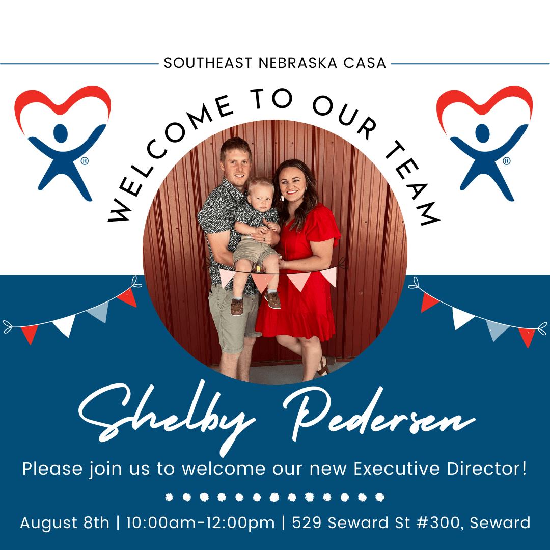 Meet and Greet With Our New Director, Shelby! : Event Calendar : News &  Events : Southeast Nebraska CASA