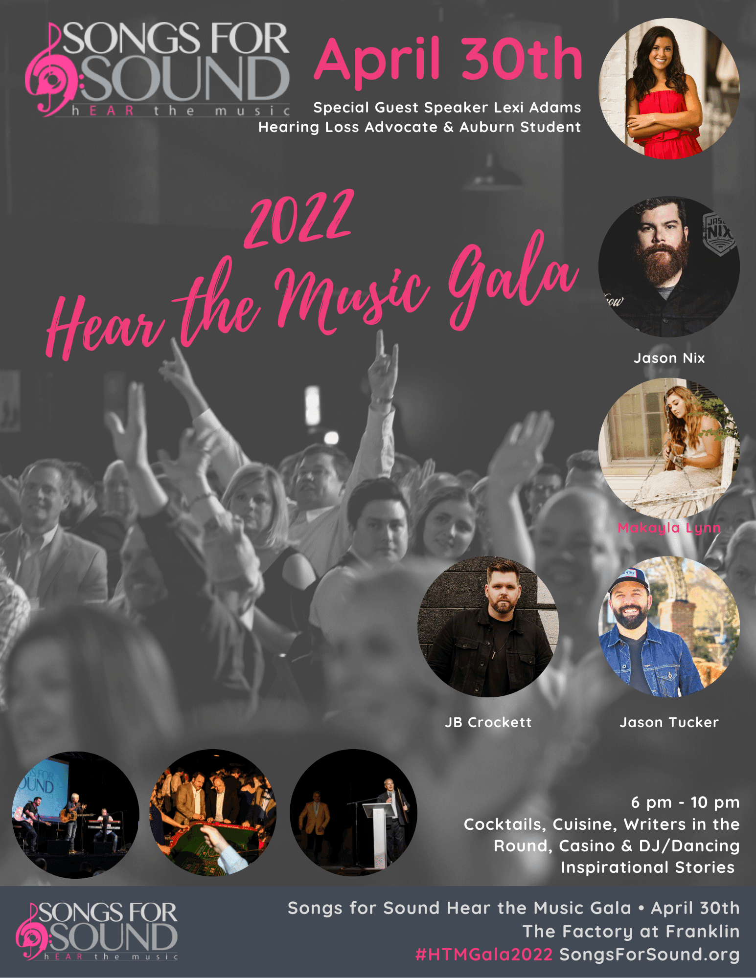 2022 Hear the Music Gala Sponsorship - Be an Event Sponsor