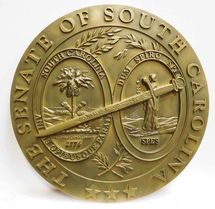 MB2273 - Seal of the Senate of South Carolina, 3-D