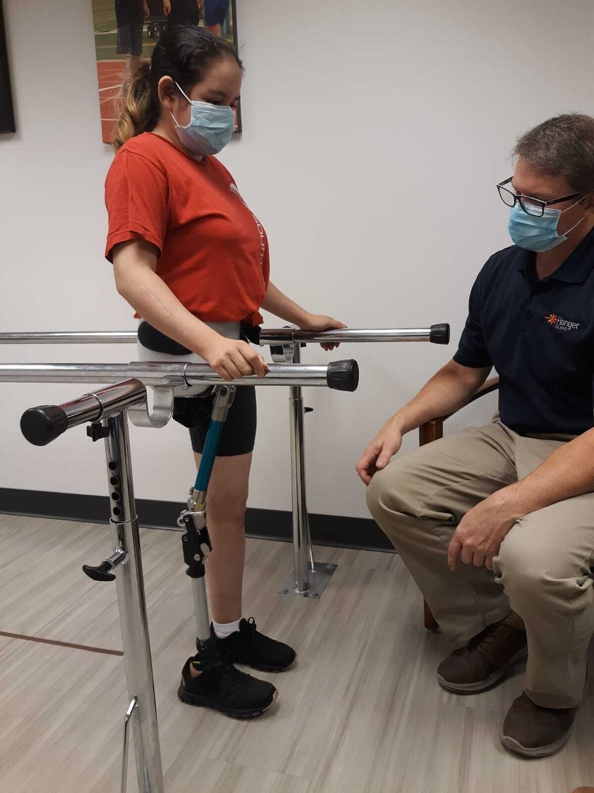 Steps for a prosthetist with an eligible patient	