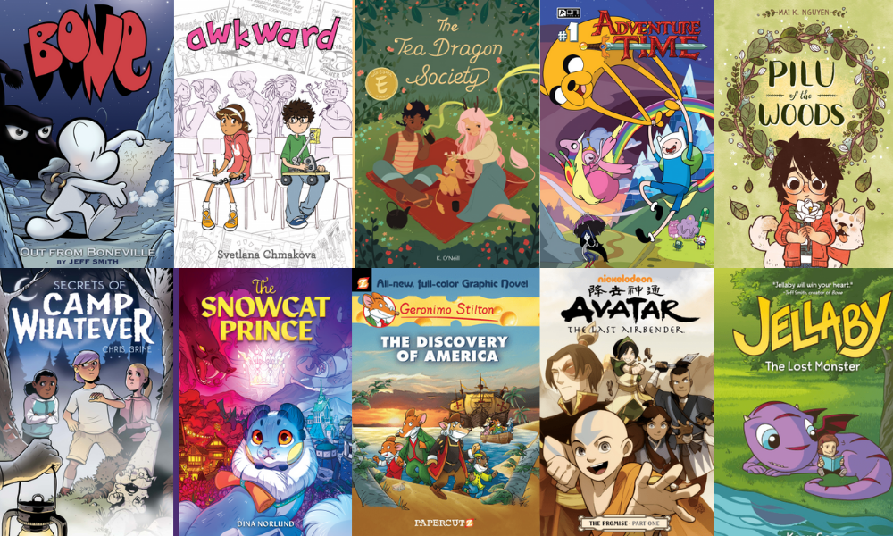 Kids Graphic Novel recs