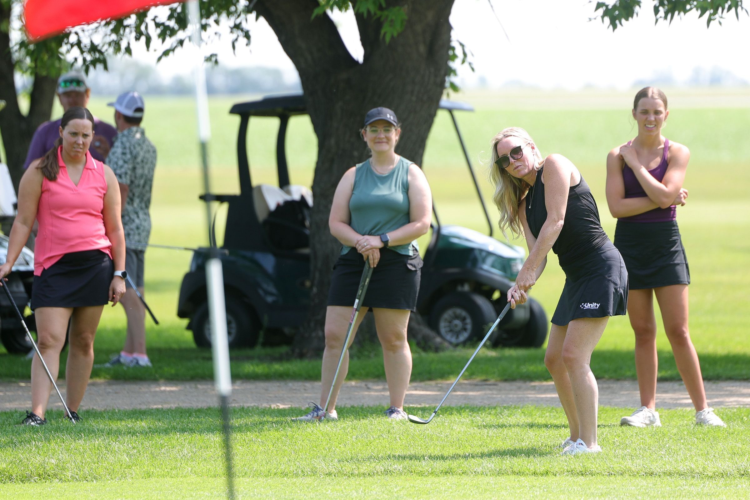 Golf Tournament exceeds goal