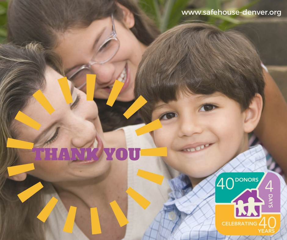 Thank you 40-4-40 Campaign Donors!