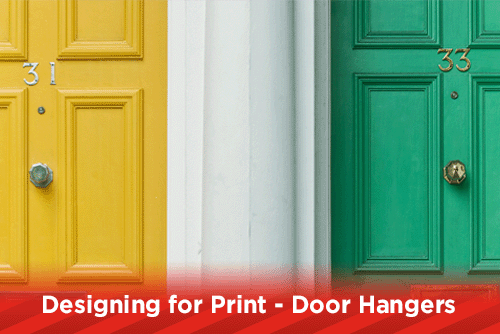 Designing for Print - Door Hangers